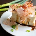 Japanese Tofu Salad - Hiyakko