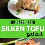 Japanese Tofu Salad pinterest image 2
