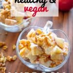 Healthy Vegan Ambrosia Salad with Persimmons