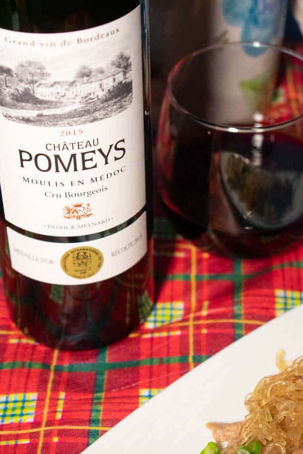 2015 Chateau Pomey Cru Bourgeois bottle
