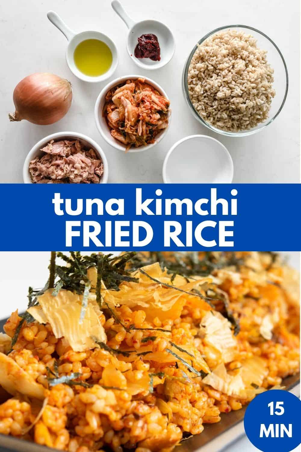 Tuna Kimchi Fried Rice (w/ lots of umami) - Agile Test Kitchen
